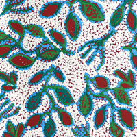 Aboriginal Artwork by Juliette Nampijinpa Brown, Ngapa Jukurrpa (Water Dreaming) - Mikanji, 61x46cm