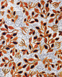 Aboriginal Artwork by Juliette Nampijinpa Brown, Ngapa Jukurrpa (Water Dreaming) - Mikanji, 76x61cm