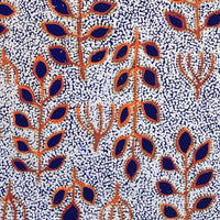 Aboriginal Artwork by Juliette Nampijinpa Brown, Ngapa Jukurrpa (Water Dreaming) - Mikanji, 91x61cm