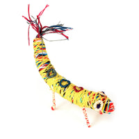 Aboriginal Artwork by Kanytjupai Armstrong - Tjanpi Tinka (lizard) Sculpture