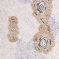 Aboriginal Artwork by Kara Napangardi Ross, Pamapardu Jukurrpa (Flying Ant Dreaming) - Warntungurru, 122x107cm
