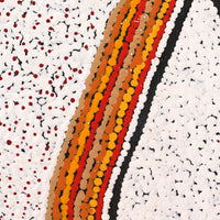 Aboriginal Artwork by Kara Napangardi Ross, Pamapardu Jukurrpa (Flying Ant Dreaming) - Warntungurru, 122x61cm