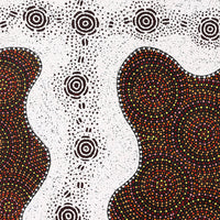 Aboriginal Artwork by Kara Napangardi Ross, Pamapardu Jukurrpa (Flying Ant Dreaming) - Warntungurru, 152x91cm