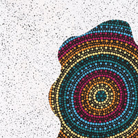Aboriginal Artwork by Kara Napangardi Ross, Pamapardu Jukurrpa (Flying Ant Dreaming) - Warntungurru, 61x61cm