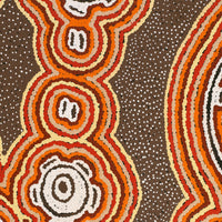 Aboriginal Artwork by Kara Napangardi Ross, Pamapardu Jukurrpa (Flying Ant Dreaming) - Warntungurru, 91x61cm