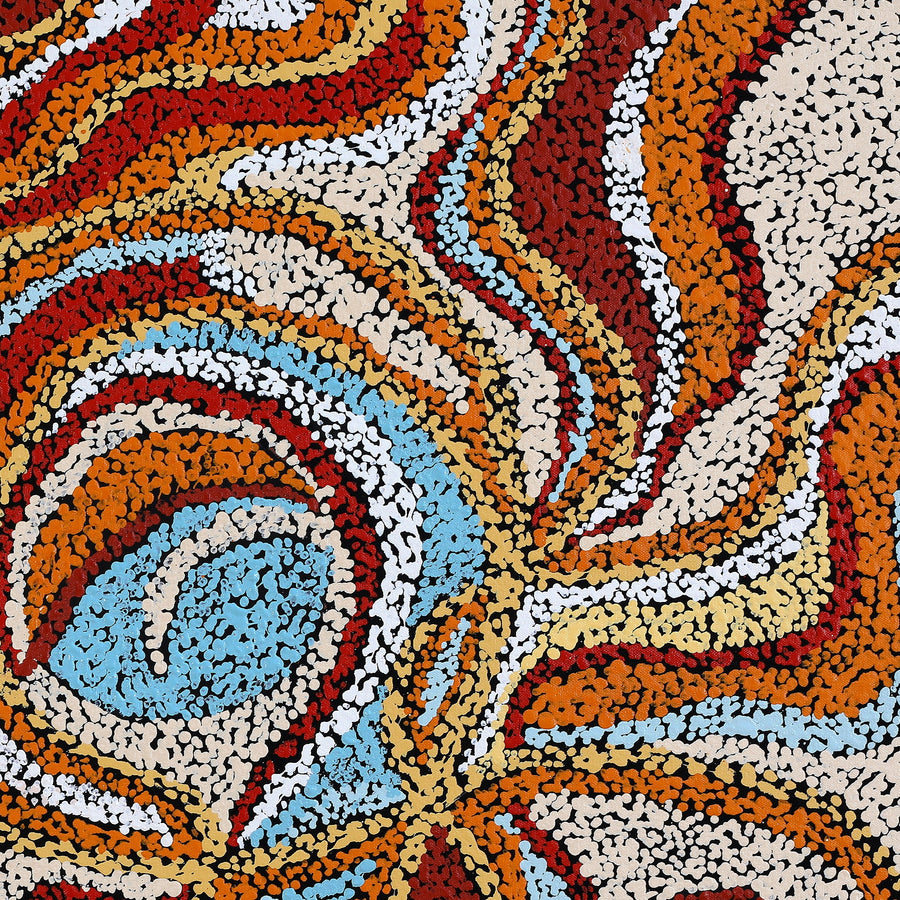 Aboriginal Artwork by Karen Hatch, Walka Wiru Ngura Wiru, 77x62cm
