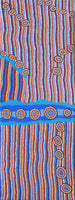 Aboriginal Artwork by Kasey-Anne Nampijinpa Gallagher, Water Dreaming - Pirlinyarnu, 122x46cm