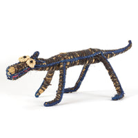 Aboriginal Artwork by Kathy Roberts - Papa (dog) Sculpture