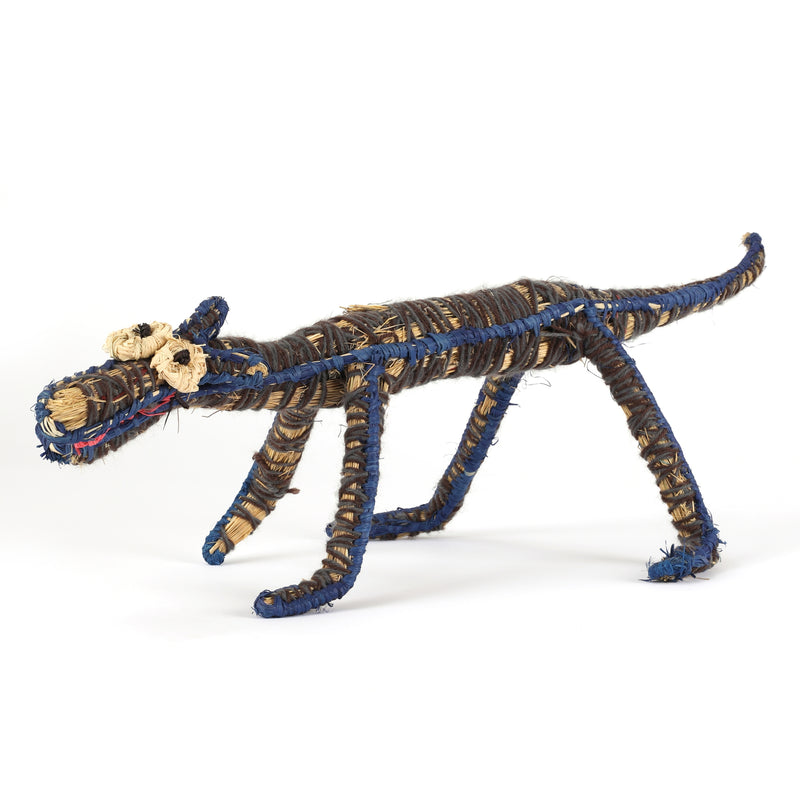 Aboriginal Artwork by Kathy Roberts - Papa (dog) Sculpture