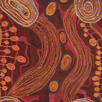 Aboriginal Artwork by Katrina Tjitayi, Pukuara, 121x91cm