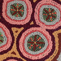 Aboriginal Artwork by Kaylisha Napaljarri Ross, Ngatijirri Jukurrpa (Budgerigar Dreaming), 30x30cm