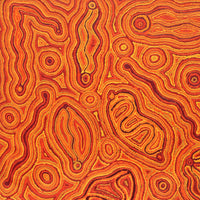 Aboriginal Artwork by Kelly Napanangka Michaels, Lappi Lappi Jukurrpa, 107x91cm
