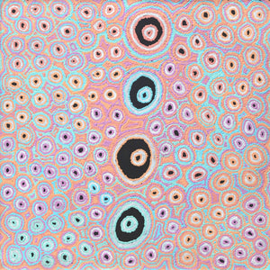 Aboriginal Art by Kelly Napangardi Michaels, Lappi Lappii, 76x76cm - ART ARK®
