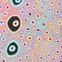Aboriginal Artwork by Kelly Napangardi Michaels, Lappi Lappii, 76x76cm