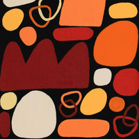 Aboriginal Artwork by Keturah Zimran, Puli Puli - Rocks, 80x40cm