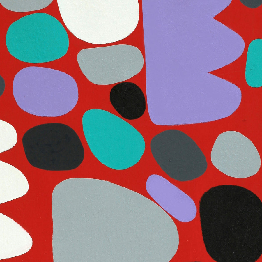 Aboriginal Artwork by Keturah Zimran, Puli Puli - Rocks, 90x50cm