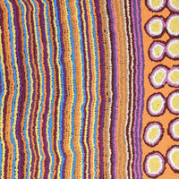 Aboriginal Artwork by Kieran Japangardi Michaels, Lappi Lappi Jukurrpa, 76x46cm