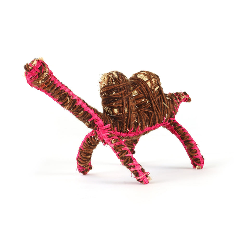 Aboriginal Artwork by Kristabell Porter - Tjanpi Camel Sculpture