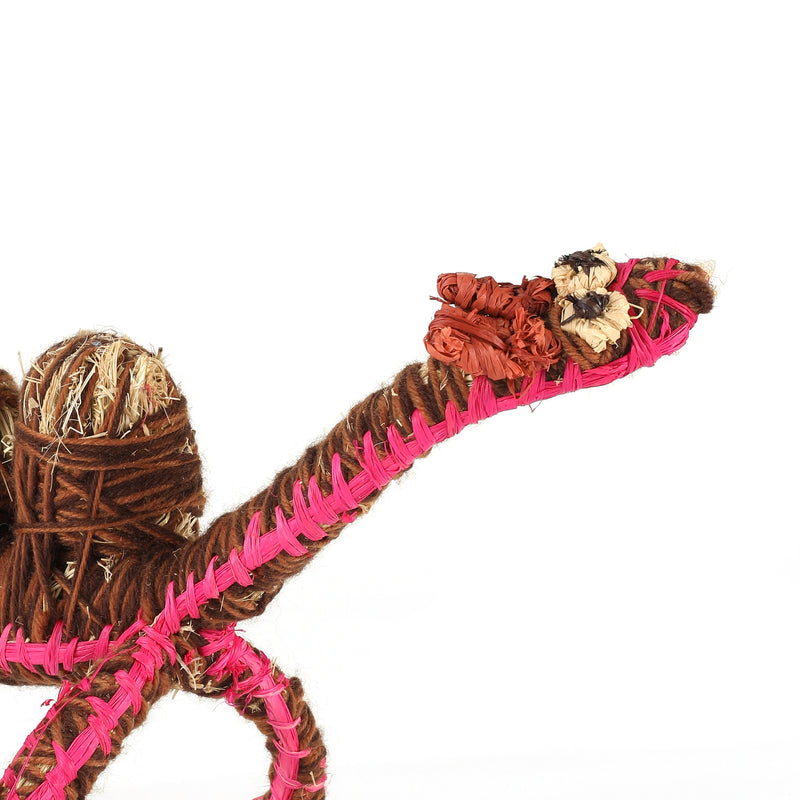 Aboriginal Artwork by Kristabell Porter - Tjanpi Camel Sculpture