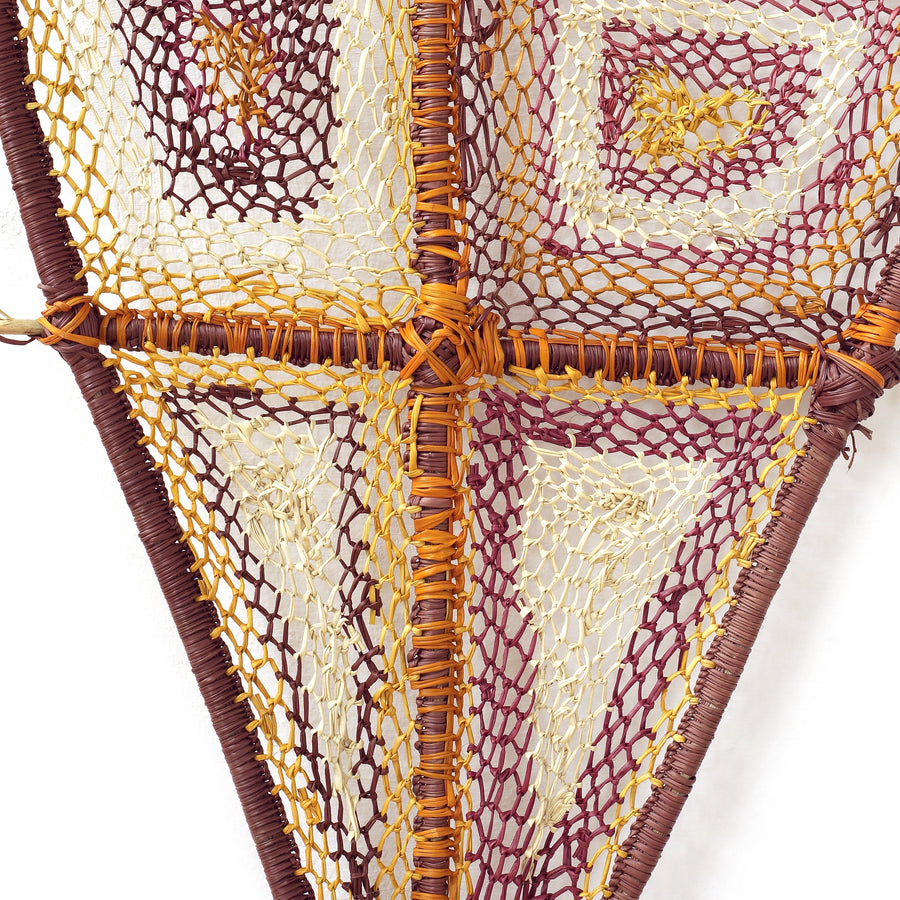 Aboriginal Artwork by Kristelle Murdilnga, Yawkyawk - fish-women spirit, 186x40cm