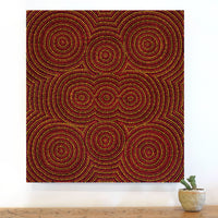 Aboriginal Artwork by Kylie Nelson, Walka Wiru Ngura Wiru, 61x56cm
