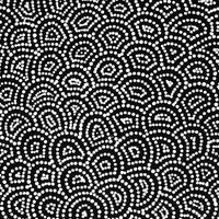 Aboriginal Artwork by Leavannia Nampijinpa Watson, Ngapa Jukurrpa (Water Dreaming) - Puyurru, 76x46cm