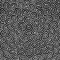 Aboriginal Artwork by Leavannia Nampijinpa Watson, Ngapa Jukurrpa (Water Dreaming) - Puyurru, 76x46cm