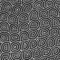 Aboriginal Artwork by Leavannia Nampijinpa Watson, Ngapa Jukurrpa (Water Dreaming) - Puyurru, 61x61cm