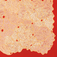 Aboriginal Artwork by Leonie Napaltjarri Kamutu, Papa Tjukurrpa (Dog Dreaming), 120x80cm