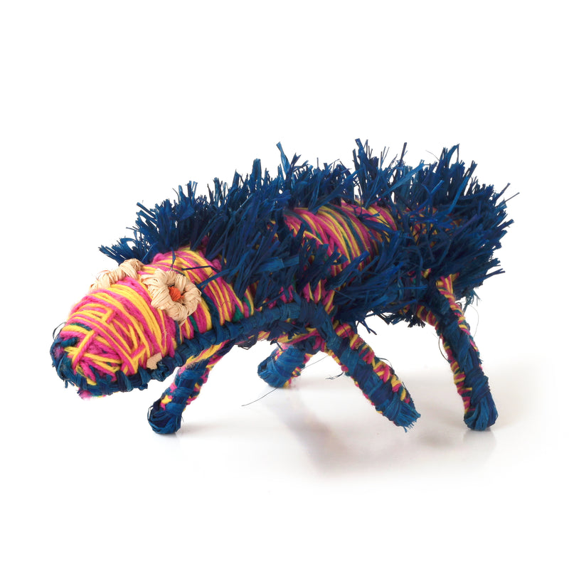 Aboriginal Artwork by Leshelle McLean - Echidna Tjanpi Sculpture