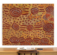 Aboriginal Artwork by Leston Japaljarri Spencer, Warna Jukurrpa (Snake Dreaming), 152x122cm
