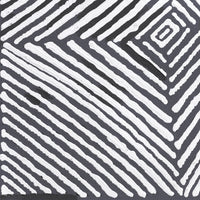 Aboriginal Artwork by Letisha Napanangka Marshall, Ngapa Jukurrpa (Water Dreaming) - Puyurru, 46x46cm