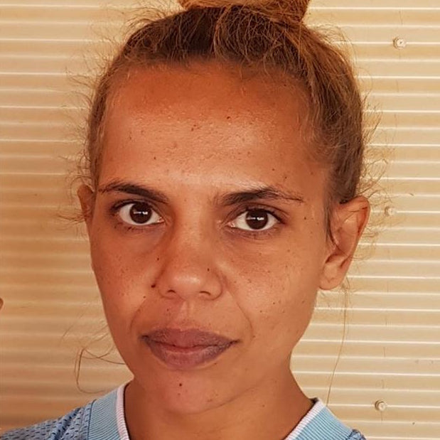 Aboriginal Artwork by Letitia Nungarrayi Bartlett, Winparrku - Mt Webb Dreaming, 30x30cm