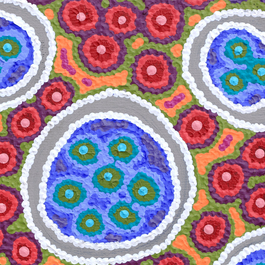 Aboriginal Artwork by Letitia Nungarrayi Bartlett, Winparrku - Mt Webb Dreaming, 30x30cm