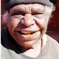 Aboriginal Artwork by Liddy Napanangka Walker, Wakirlpirri Jukurrpa (Dogwood Tree Dreaming), 30x30cm