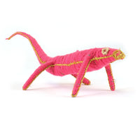 Aboriginal Artwork by Lillian Golding - Tinka (lizard) Tjanpi Sculpture