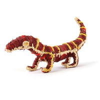 Aboriginal Artwork by Lillian Golding - Tinka (lizard) Tjanpi Sculpture