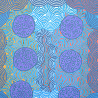Aboriginal Artwork by Linda Napaljarri James, Marapinti Jukurrpa, 76x61cm