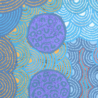 Aboriginal Artwork by Linda Napaljarri James, Marapinti Jukurrpa, 76x61cm