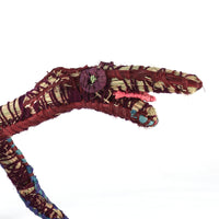 Aboriginal Artwork by Lisa Ken - Papa (Dog) Tjanpi Sculpture