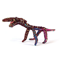 Aboriginal Artwork by Lisa Ken - Papa (Dog) Tjanpi Sculpture