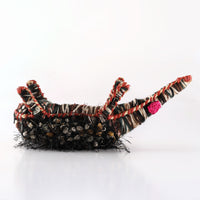 Aboriginal Artwork by Lisa Simms -Echidna Tjanpi Sculpture