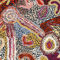 Aboriginal Artwork by Lisa Ward, Kalaya Tjukurpa (Emu Dreaming), 91x61cm