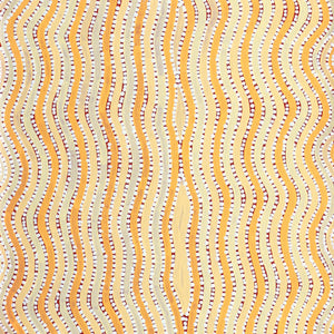 Aboriginal Artwork by Lisa Multa, Tali at Kungkayunti, 122x46cm - ART ARK®