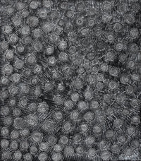 Aboriginal Artwork by Lola Nampijinpa Brown, Ngapa Jukurrpa - Mikanji, 122x107cm