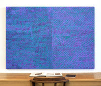 Aboriginal Artwork by Lorraine Nungarrayi Granites, Ngatijirri Jukurrpa (Budgerigar Dreaming), 152x107cm