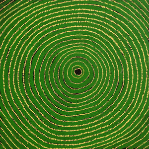 Aboriginal Artwork by Louanne Napangardi Williams, Ngurlu Jukurrpa (Native Seed Dreaming), 40x40cm - ART ARK®