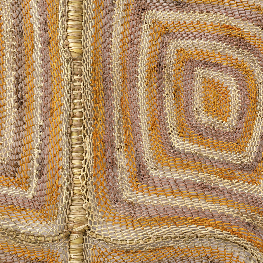 Aboriginal Artwork by Louwa Bardaluna, Yawkyawk (Ngalkunburriyaymi), 178x69cm