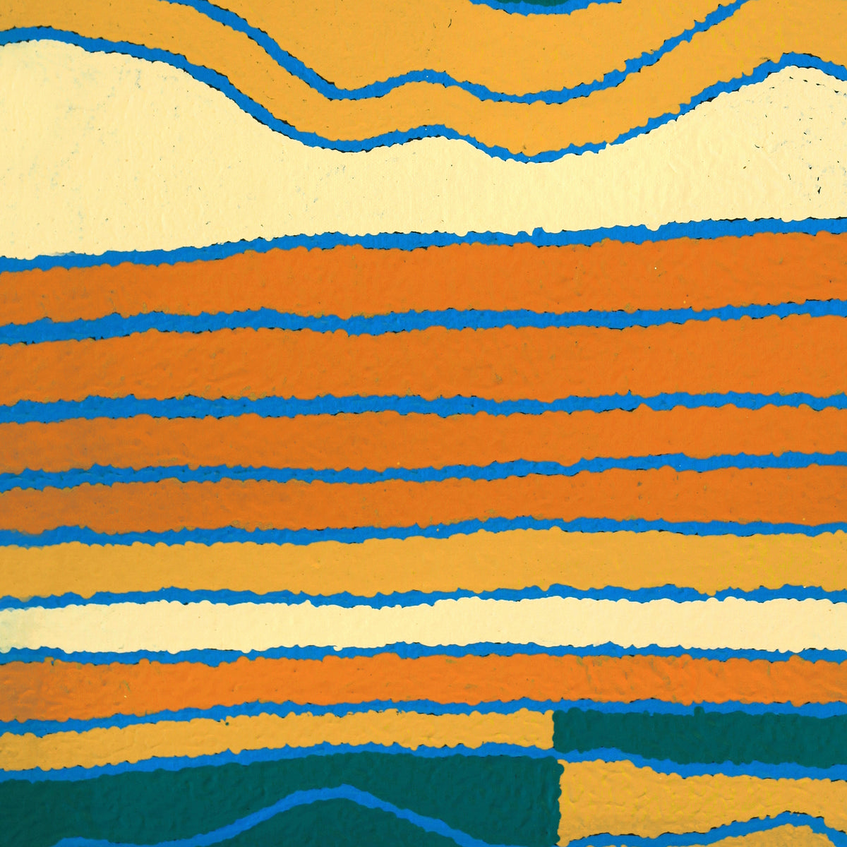 Aboriginal Artwork by Lucy-anne Nungarrayi Long, Black Kite Dreaming - Kakurtu, 61x46cm