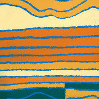 Aboriginal Artwork by Lucy-anne Nungarrayi Long, Black Kite Dreaming - Kakurtu, 61x46cm